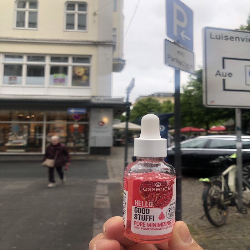 德国直邮 essence妆前精华石榴玻尿酸 透白保湿修护 细化毛孔30ml