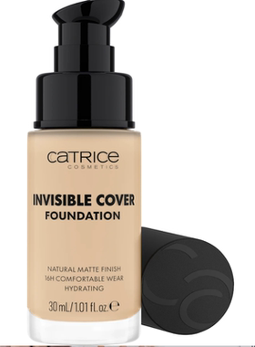 德国直邮Catrice Invisible Cover玻尿酸芦荟粉底液保湿隐形毛孔