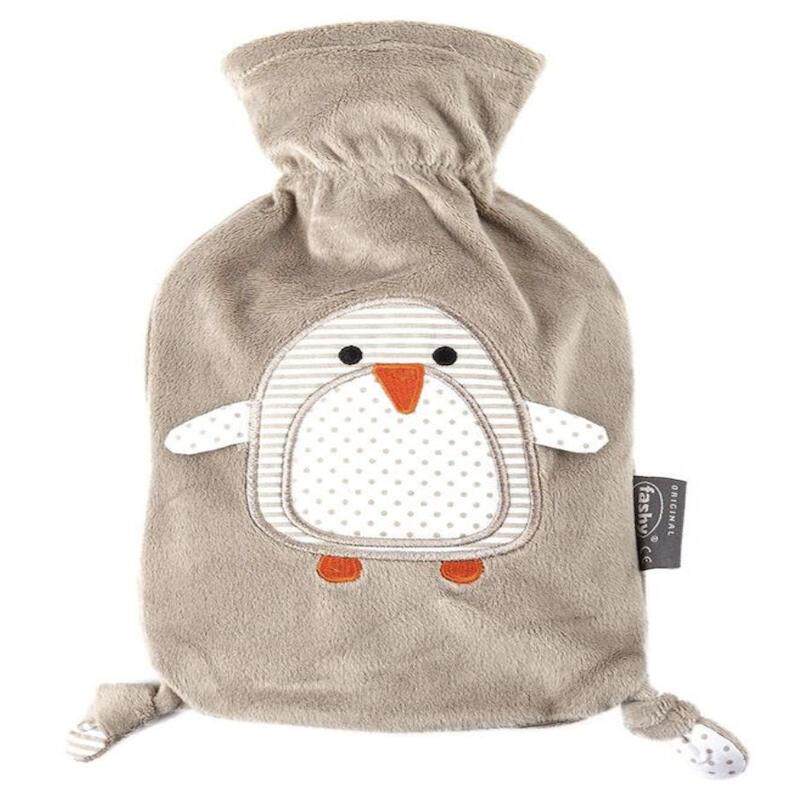 德国制造 空运Fashy penguin儿童热水袋暖水袋充水袋暖手宝0.8L
