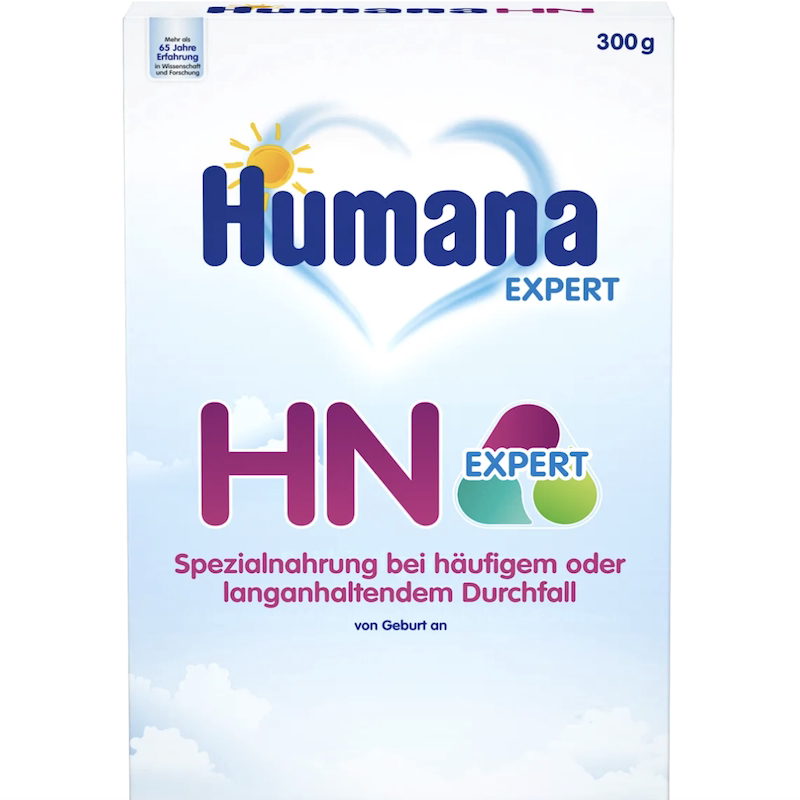 德国直邮 Humana HN Expert 婴幼儿宝宝配方奶粉 长期腹泻 300g