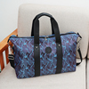 man capacity Travelling bag camouflage Short Travel package Korean Edition waterproof Luggage bag A business travel One shoulder Travel bag