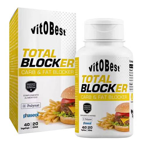 Vitobest白芸豆双孢菇碳水脂肪阻断剂淀粉酶胶囊40粒