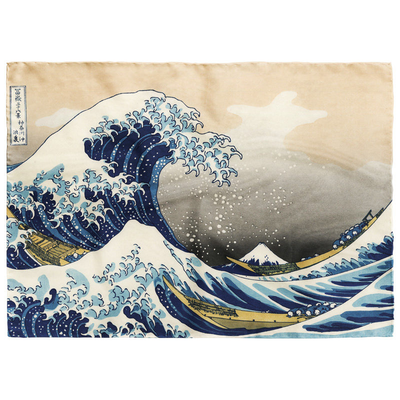 神奈川冲浪图浮世绘挂画