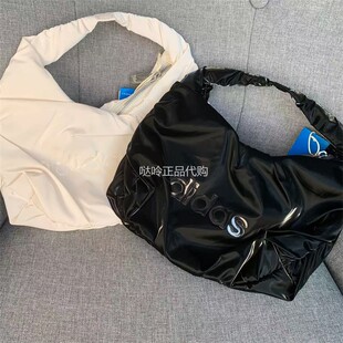 Adidas阿迪达斯三叶草印花拉链包单肩手提云朵包HK0154 HK0158