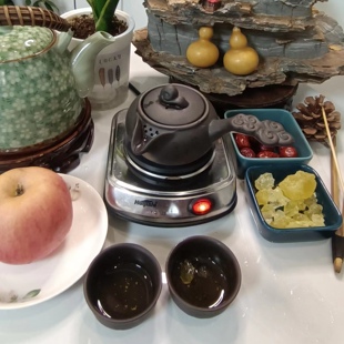 甘肃罐罐茶网红煮茶炉套装500瓦电炉烤枣如意壶有盖煮茶罐家用