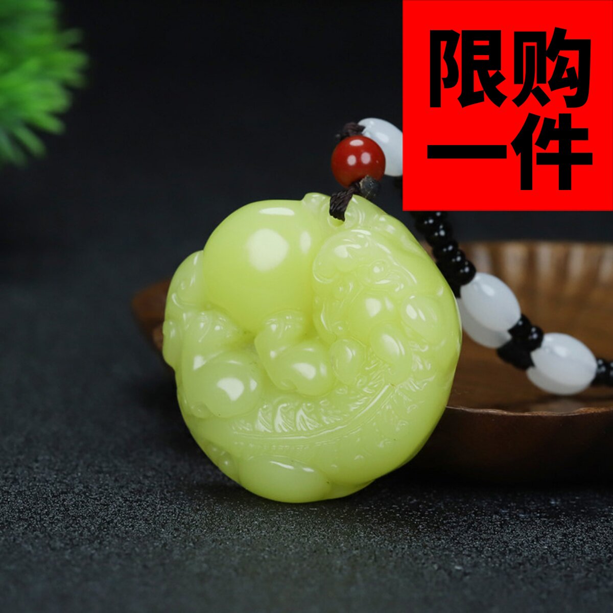 和田玉黄口料貔貅吊坠新疆玉有求必应挂件玉招财貔貅包坠玉佩挂坠