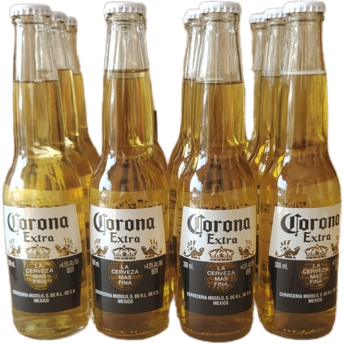 正品百威科罗娜特级啤酒精酿拉格清爽300ml*12瓶