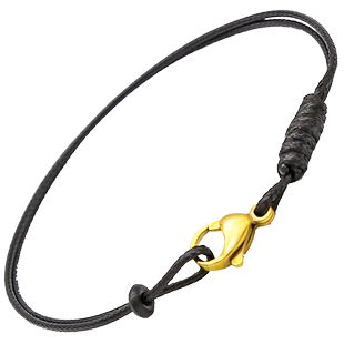 银祺小孔细孔串珠手绳本命年红绳3D硬金转运珠简约细绳男女手链绳