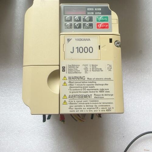 议价安川变频器CIMR-JCBA0006BAA1.1千瓦2可维修