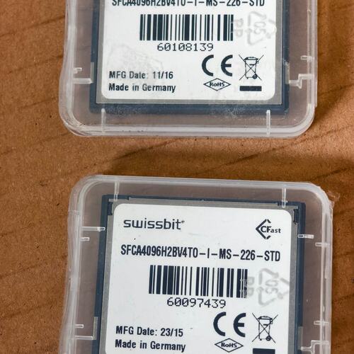 议价德国SWISSBIT工业级CFast卡 4GB可维修
