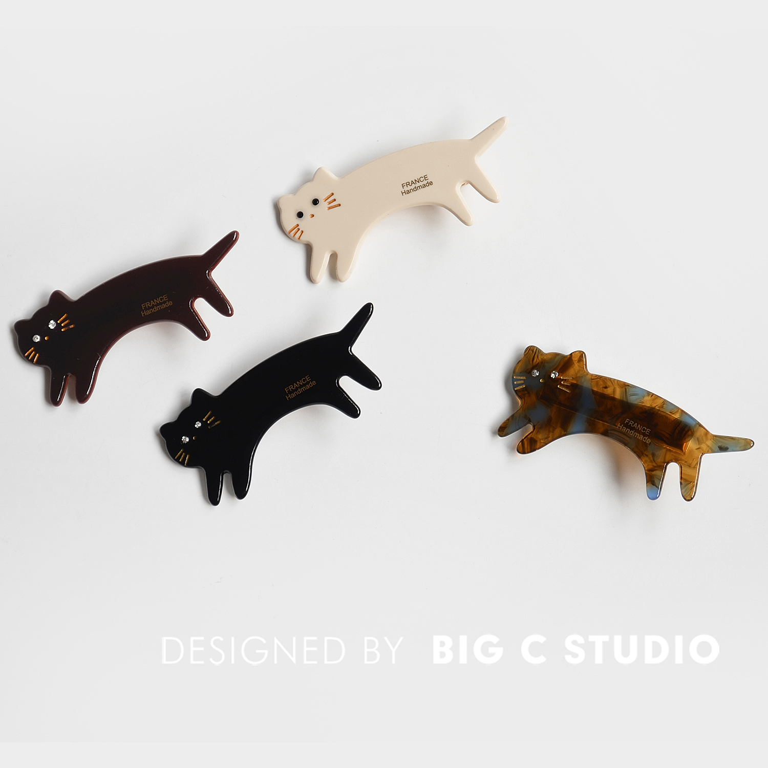 可爱少女减龄猫咪发夹