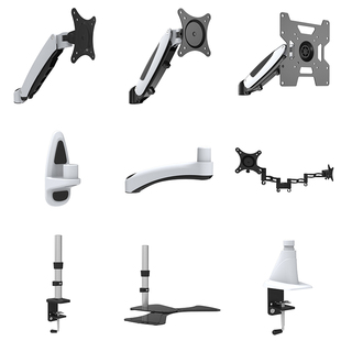 长臂猿无孔显示器支架原厂DIY部件弹簧臂延伸臂工程配套支架配件