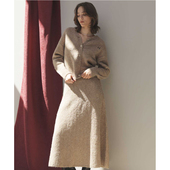 日单NOE1@纯原2025秋新款 优雅气质休闲百搭软糯针织毛衣半裙
