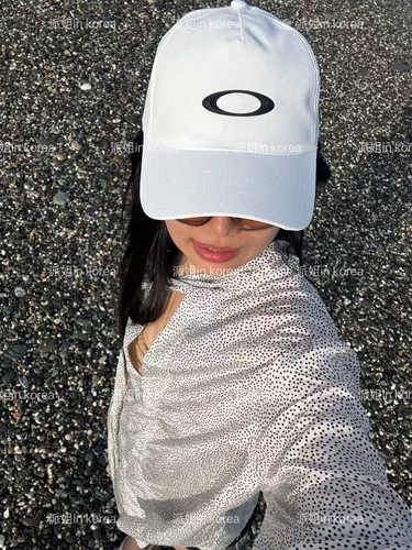 派姐inKorea欧克利Oakley户外运动透气网孔男女鸭舌帽棒球帽