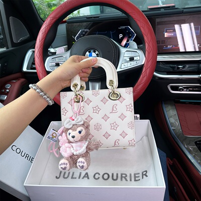 JULIACOURIER百搭压纹戴妃折扣