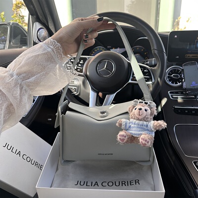 JULIA COURIER女包高级感波士顿包包女2025新款大容量腋下包通勤