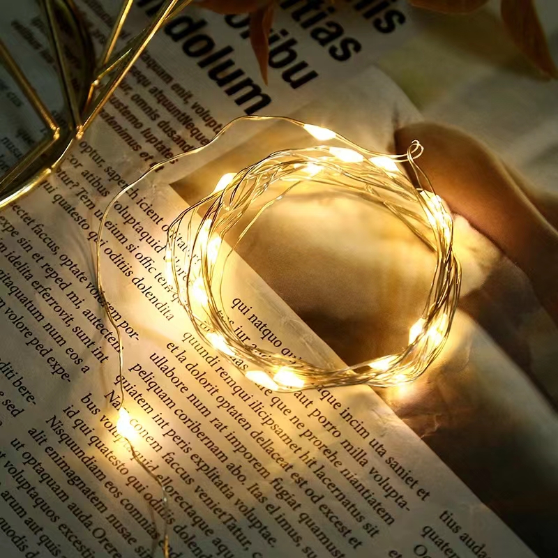 led彩灯闪灯串灯满天星房间