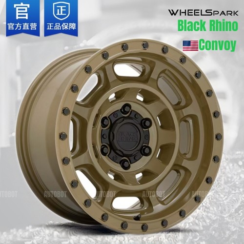 美国黑犀牛轮毂CONVOY 牧马人角斗士烈马坦克猛禽F150 越野改装