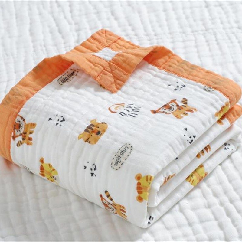 婴儿纱布浴巾六层新生儿宝宝抱被毛巾被幼儿园盖毯夏凉被,居家布艺,浴巾,淘宝优惠券,粉丝福利购,淘宝优惠卷