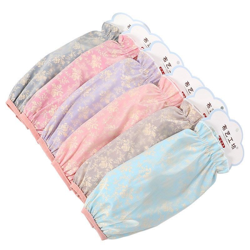 RAYA双层蕾丝袖套中长款学生烫金花朵女士成人办公防污套袖护袖头,服饰配件/皮带/帽子/围巾,防晒袖套,淘宝优惠券,粉丝福利购,淘宝优惠卷