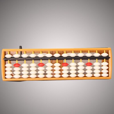 小学生课堂练习算盘 幼儿园 珠心算算盘 ABS材质13档 清盘器