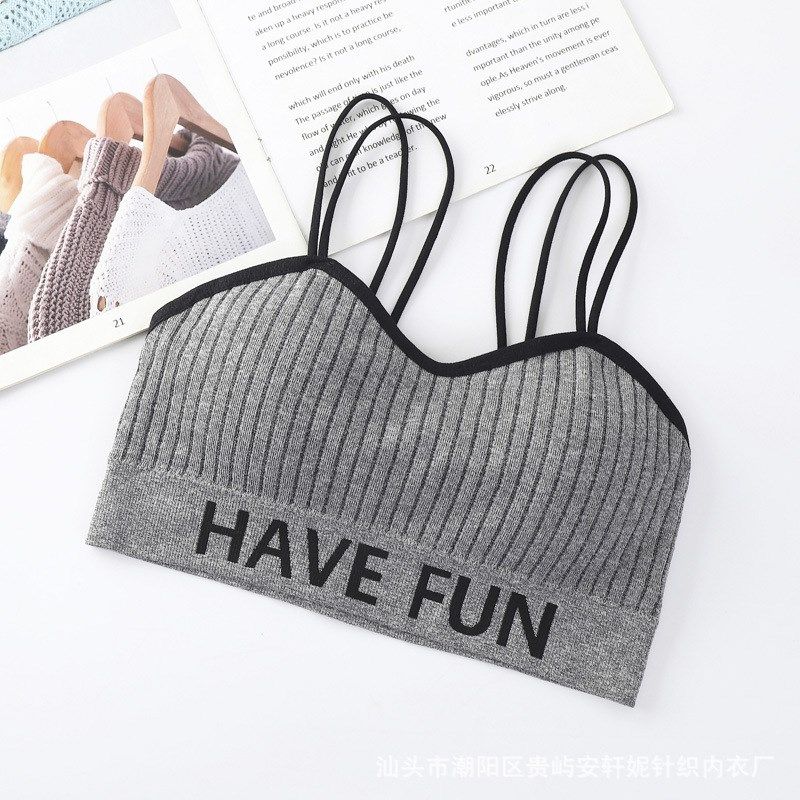 美背内衣女吊带学生高中防走光运动背心裹胸抹胸小胸少女文胸夏季,女装/女士精品,背心吊带,淘宝优惠券,粉丝福利购,淘宝优惠卷