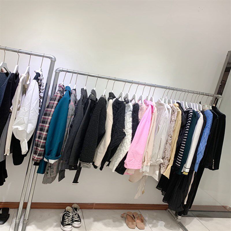 欧式服装店展示架落地式女装店货架陈列组合侧挂衣架童装衣服架子