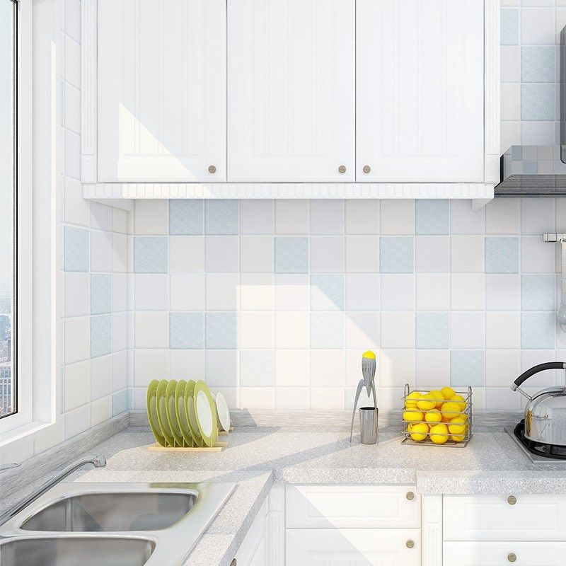 自粘仿瓷砖块纹墙纸贴纸 防水防油加厚客厅厨房卫生间自带胶壁纸,家居饰品,软装墙贴,淘宝优惠券,粉丝福利购,淘宝优惠卷