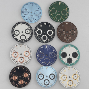 29mm改装适用vk63机芯阿拉伯数字表盘机芯款潜水表手表配件
