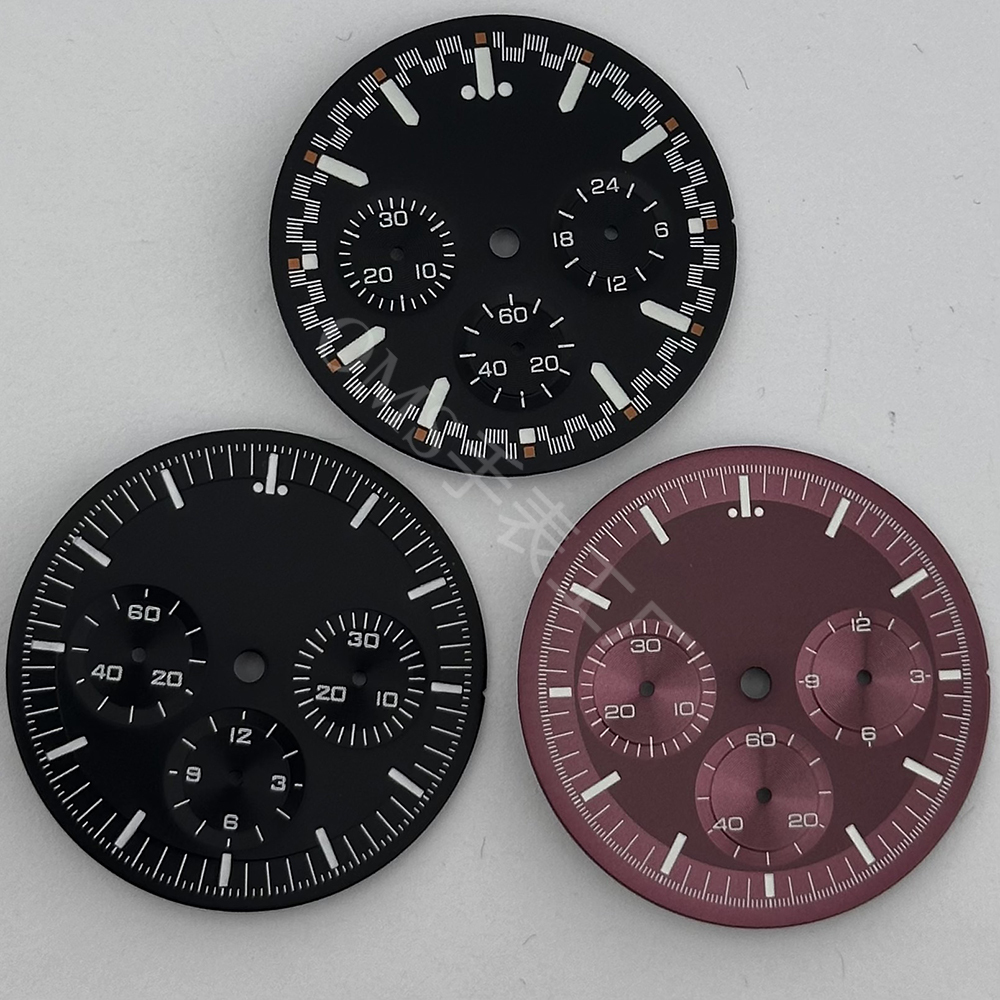 欧马仕适中金属表盘中光