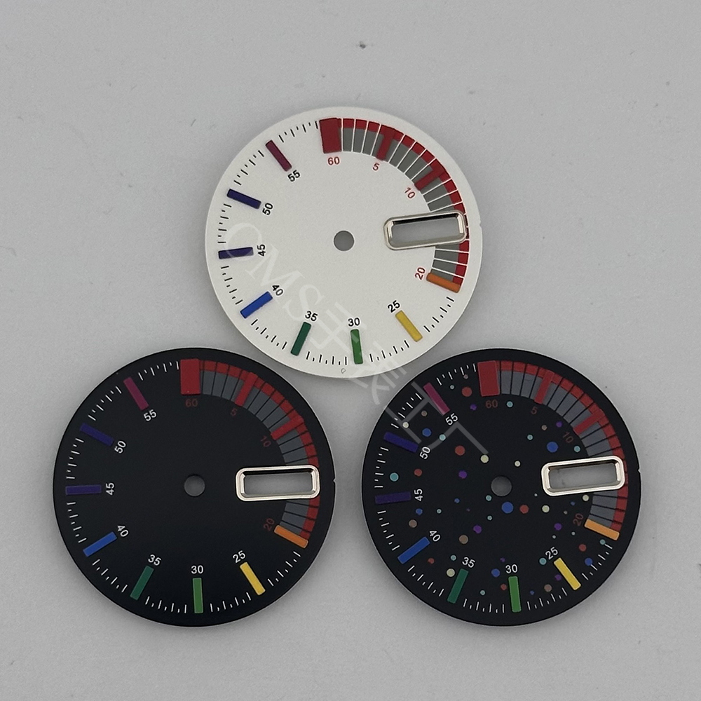 欧马仕适中金属表盘中光