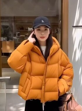 雪诗绒加厚保暖显年轻羽绒服女