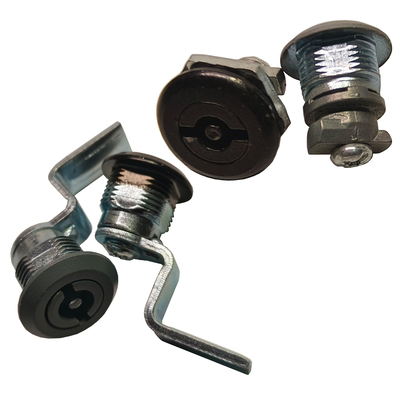 灰色黑色金属低压抽屉柜705锁