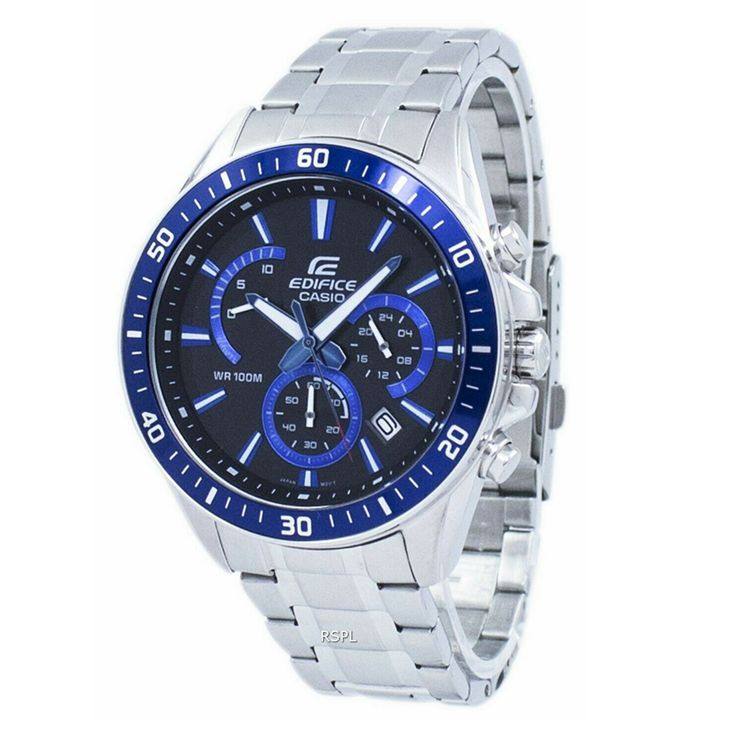 美国直邮代购正品casio卡西欧男表edifice多功能手表efr552d-1a2v