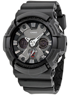 代购正品Casio卡西欧G-Shock运动男表潮流树脂多功能手表GA201-1A