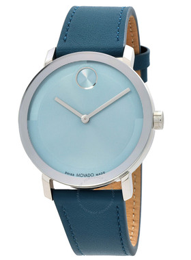 美国直邮代购正品Movado摩凡陀Bold 2.0男女休闲蓝色手表3601148