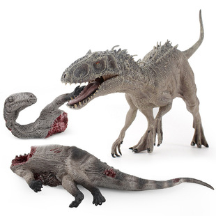 儿童恐龙模型玩具暴虐暴龙霸王龙尸体嘴巴可动电影同款 男孩礼物