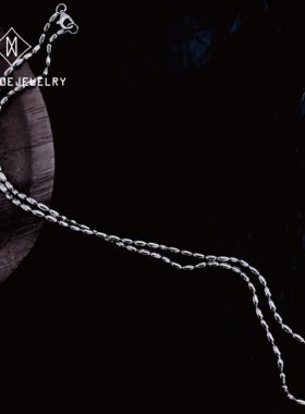 追月无925珠子链女生圆珠链