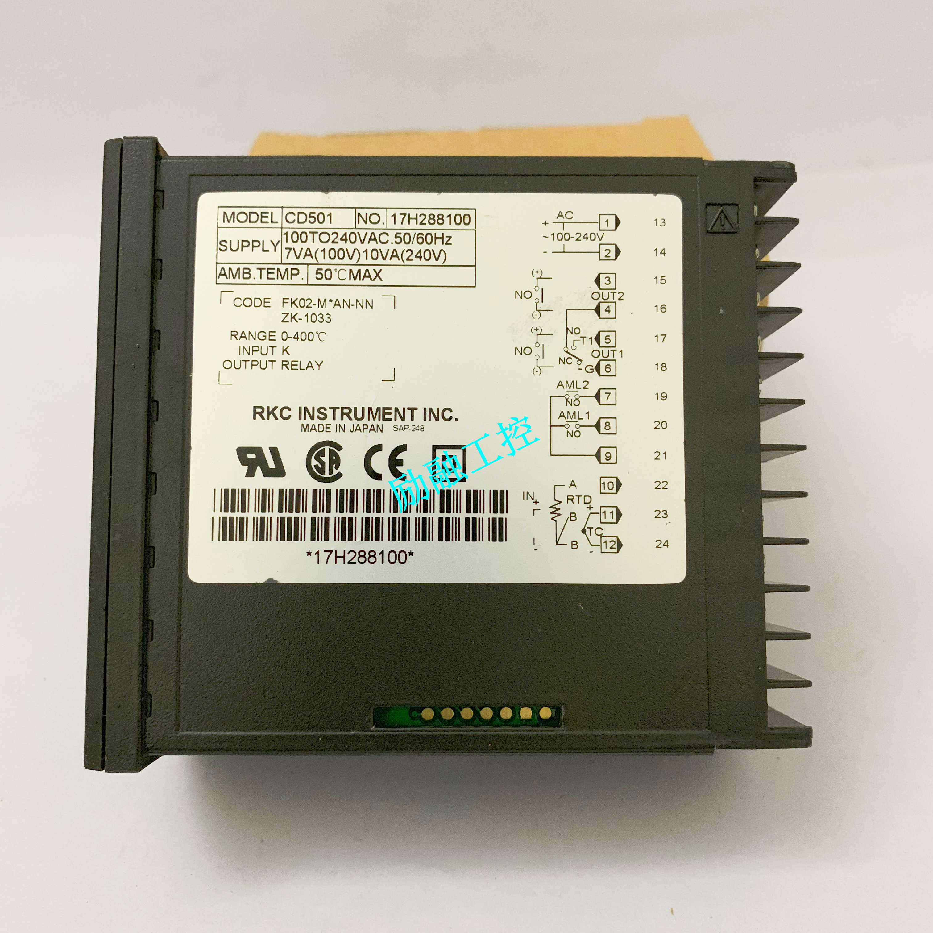 CD501FK02-M*AN-NN   CD501温控器  CD501FK02-V*AN 五金/工具 温控仪 原图主图