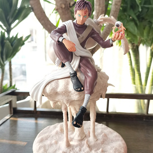 优质版火影沙云坐姿我爱罗CS守鹤之盾手办公仔摆件模型礼品礼物