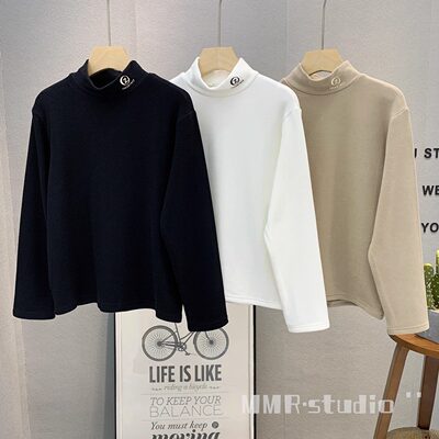 卡芙恰恰童装儿童韩版德绒打底衫