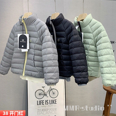 瑭伽童装儿韩版轻薄款羽绒服时尚
