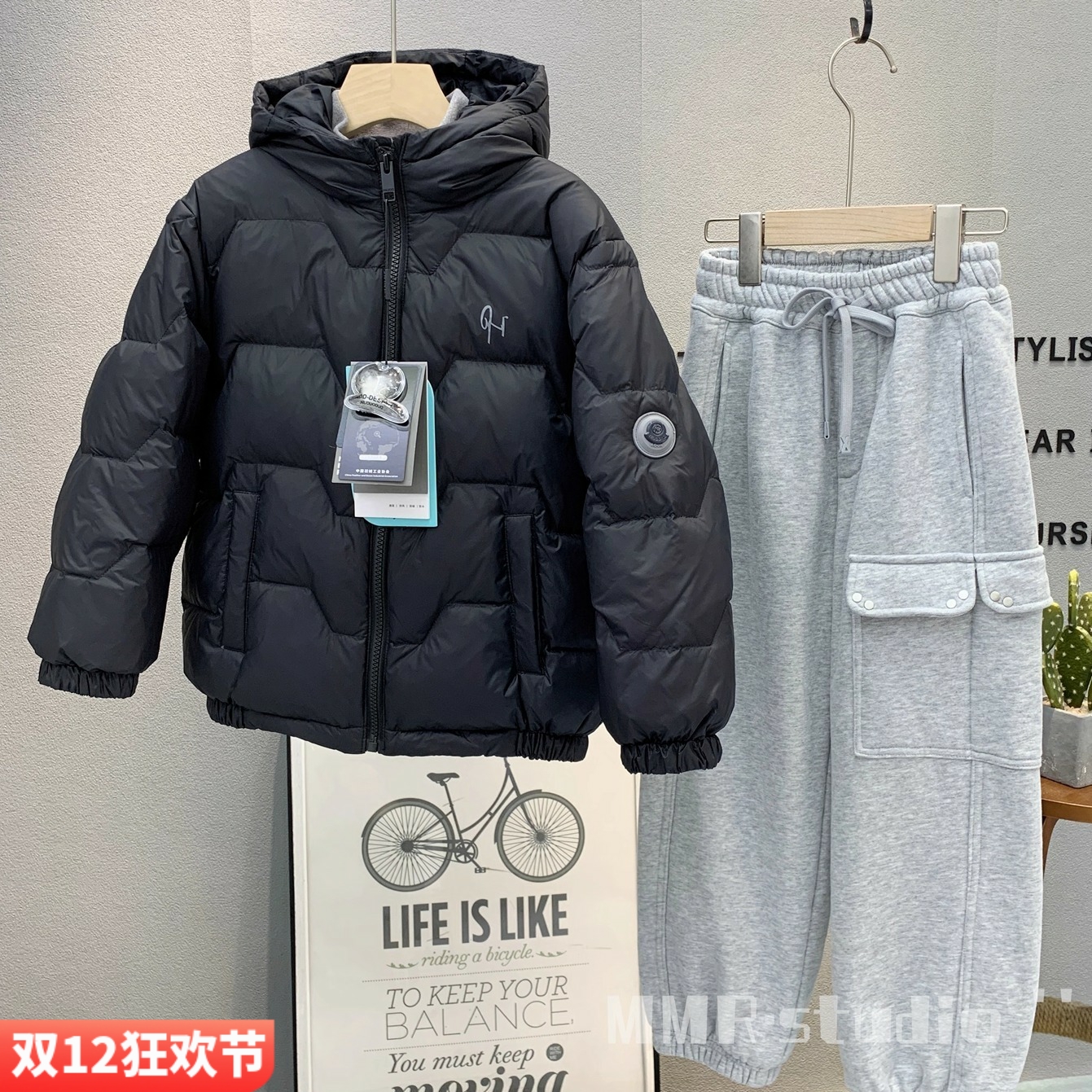 牛哆哆童装儿童韩版轻薄款羽绒服