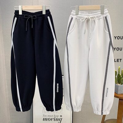 布芮欧童装儿童韩版百搭休闲裤