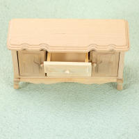 ob11 Miniature food toys 1:12 Store Kitchen Restaurant Dollhouse accessories Mini Wooden sideboard thumbnail 4