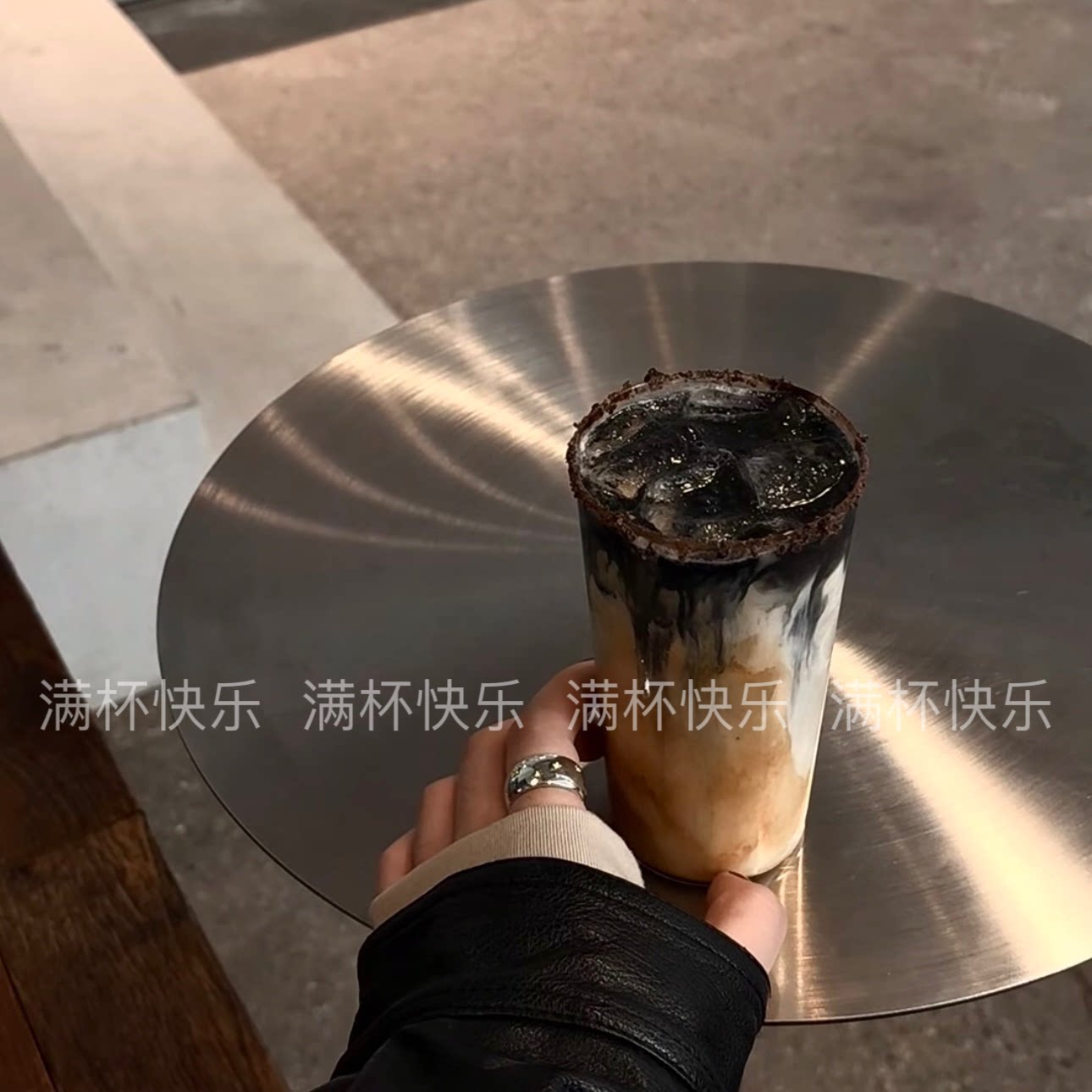 日式超薄特调咖啡杯高颜值玻璃杯拿铁杯冰美式酒吧柯林鸡尾酒杯子