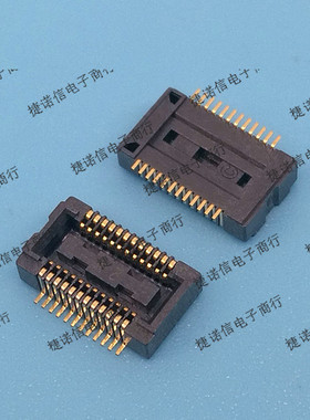 AXK724247G  24PIN母座0.4mm间距 连接器 原装现货