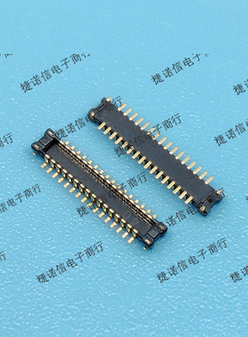 AXE630124 0.4mm间距 30PIN公座连接器现货原厂渠道