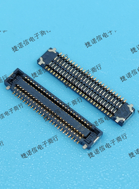AXE750124 AXE750127 50pin-0.35mm间距母座现货原装
