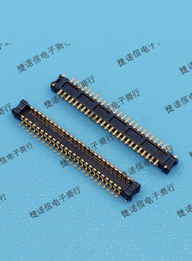 AXE650224 50PIN 0.4mm间距公座 0.65mm高度现货原装